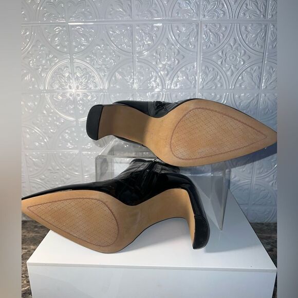 NWOB Jessica Simpson Patent Leather Ankle Boots - Picture 4 of 5